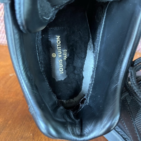 Louis Vuitton damier  graphite men’s ankle boots size 7 - Picture 7 of 10